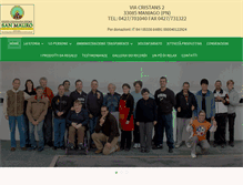 Tablet Screenshot of coopsanmauro.net